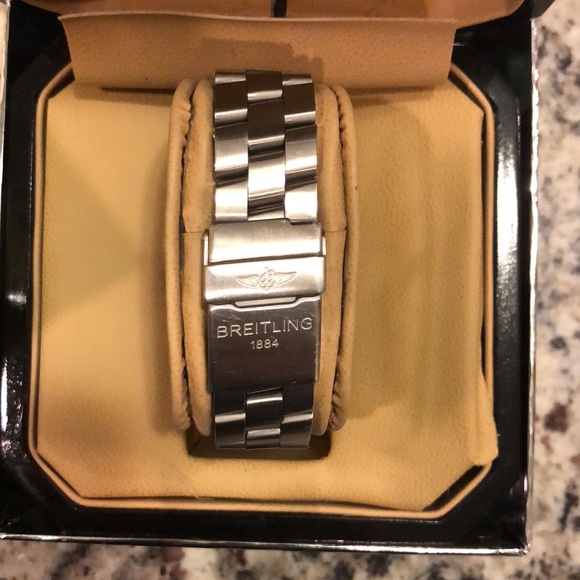 Authentic Brietling Colt Watch w/ REAL Diamonds - Picture 3 of 8